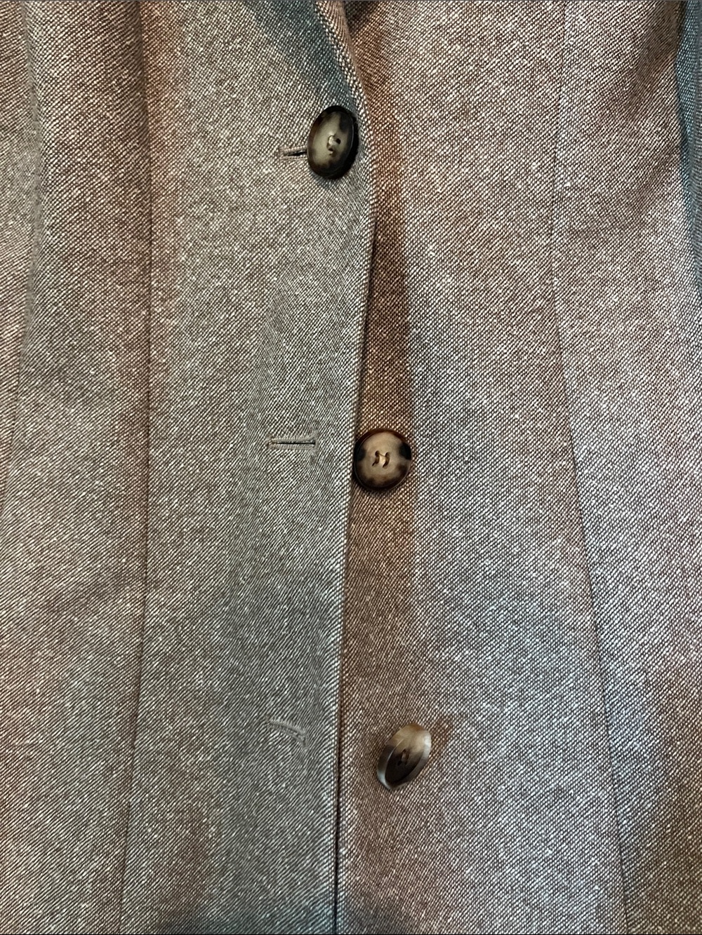 Lafayette 148 Women's Taupe Blazer Jacket - Picture 4 of 6